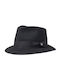 Brixton Frauen Wolle Hut Fedora Schwarz