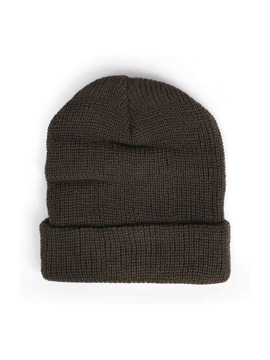 MCS Beanie Unisex Beanie Knitted in Green color