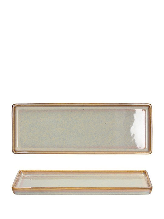 Tognana Serving Platter Oval made of Porcelain Brown