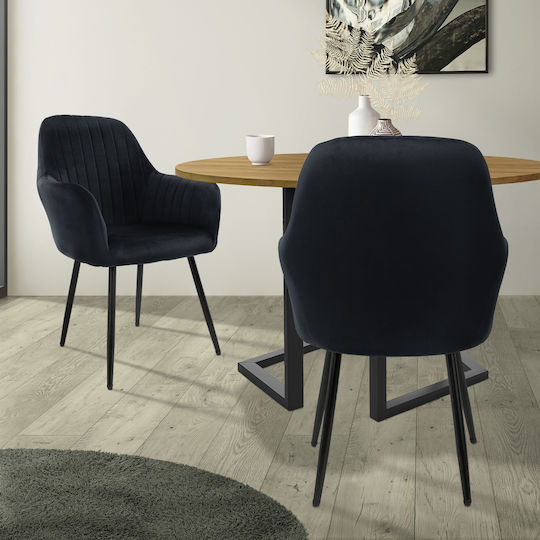 Stühle Speisesaal Black 2Stück