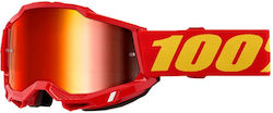 100% Motocross-Schutzbrille Accuri 2