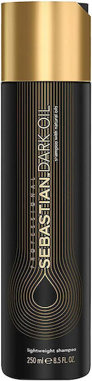 Sebastian Professional Dark Oil Σαμπουάν Αναδόμησης/Θρέψης & Ενυδάτωσης για Σγουρά Μαλλιά 250ml