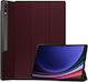 Techsuit Foldpro Flip Cover Κόκκινη (Galaxy Tab...