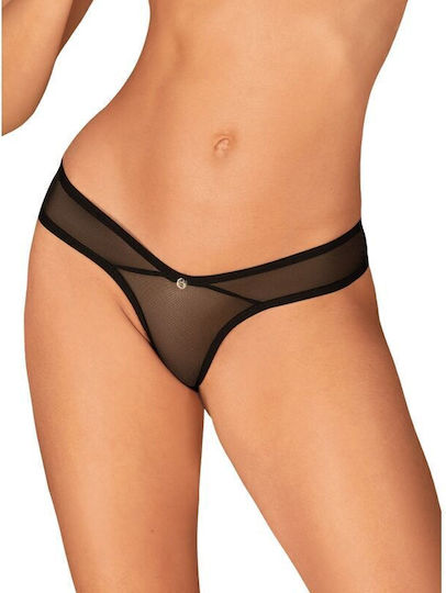 Obsessive Glandez Frauen Sexy Zeichenfolge Schwarz