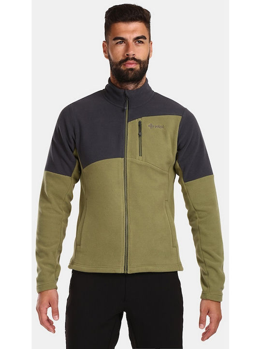 Ανδρική Ζακέτα Fleece Πράσινο (Κωδικός: GRN)