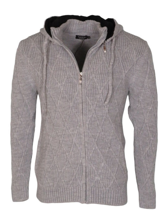 Privato Men's Knitted Cardigan Grey