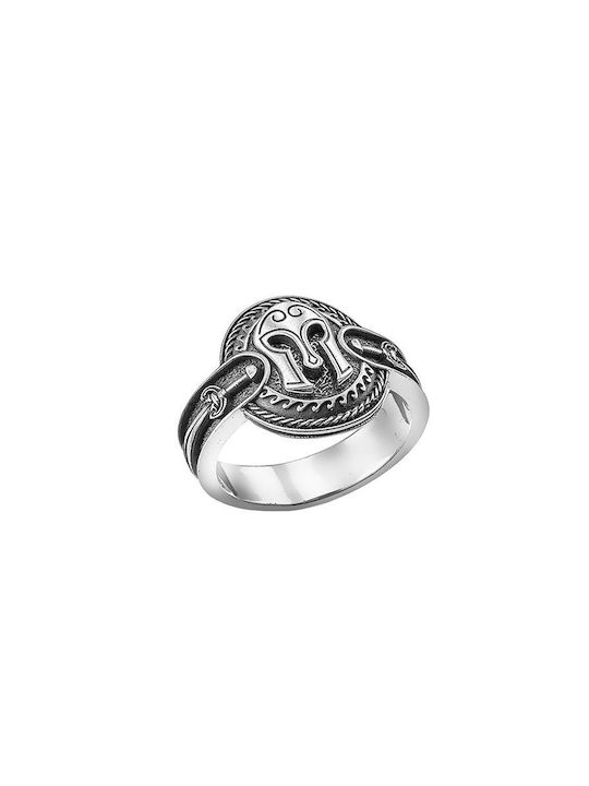 Paraxenies Men's Silver Ring