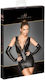 Noir Handmade Rochie Sexy Negru