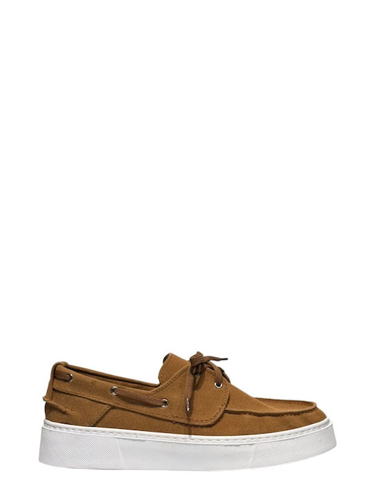 Ben Tailor Ανδρικά Boat Shoes σε Ταμπά Χρώμα