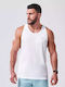 Squatwolf Men's Athletic Sleeveless Blouse White.