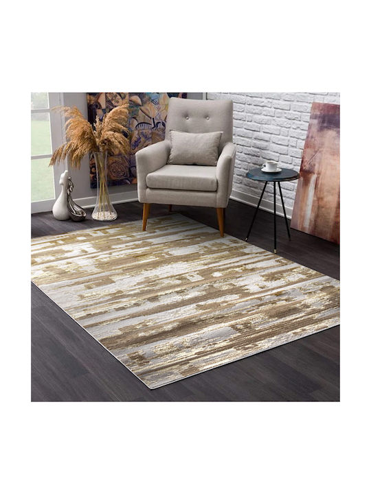 Almira Rug Rectangular Beige-Gold