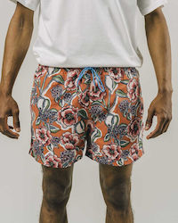 Brava Herren Badehose Shorts Red