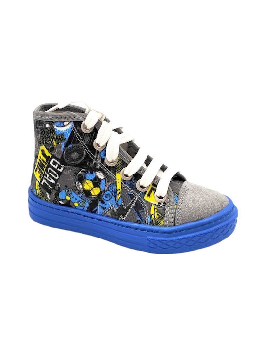 Milami Kids Sneakers High Anatomic Gray