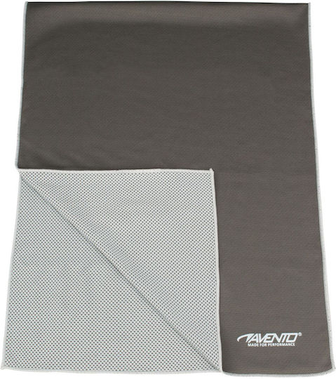Avento Микрофибърна Кърпа За Лице 40гр/м² Сива 80x30см