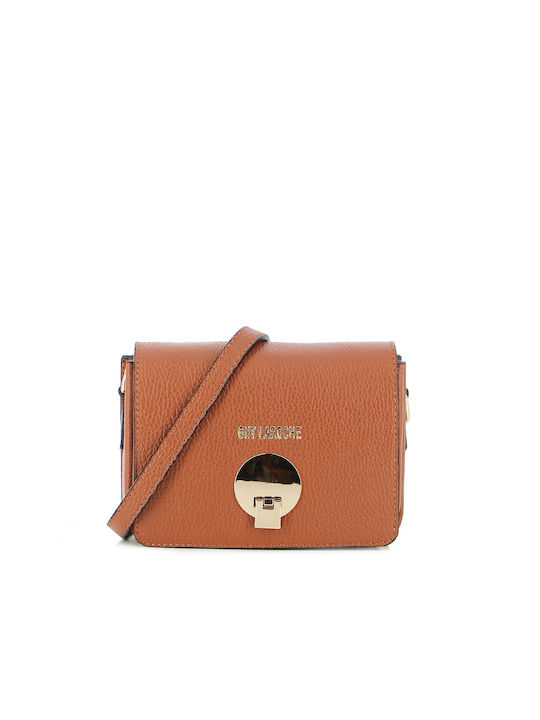 Guy Laroche Din piele Geantă de damă Crossbody Tabac maro