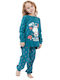 Crazy Farm Kids Nightwear Winter Petrol