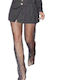 Women's Fabric Trousers Black