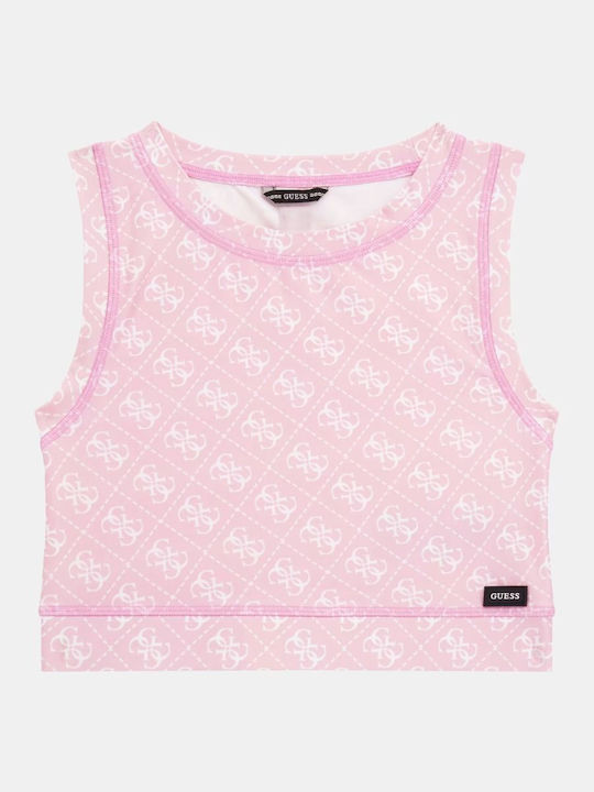 Guess Bustieră pentru copii Pink