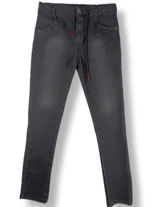 Trendy Shop Pantaloni copii din denim Negru