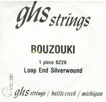 GHS Strings Single String for Bouzouki Ghs
