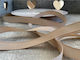 Riniotis Gro Band Monochrom Beige mit Breite 10mm