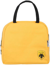 Estia Ισοθερμική Τσάντα Χειρός Save the Aegean 6 λίτρων Κίτρινη AEK Bc Edition