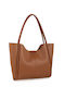 Women's Bag Shopper Shoulder Tabac Brown