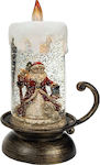 Christmas Battery Candle 21x14.5cm