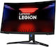 Lenovo Legion R27fc-30 VA HDR (High Dynamic Range) Извити Монитор 27" FHD 1920x1080 240Hz с Време за Реакция 0.5мс GTG