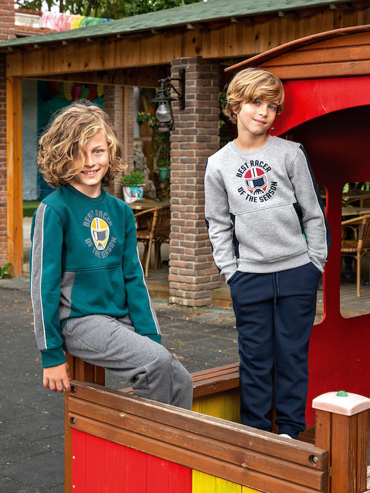 Kids Sweatpants Set Grey 2pcs
