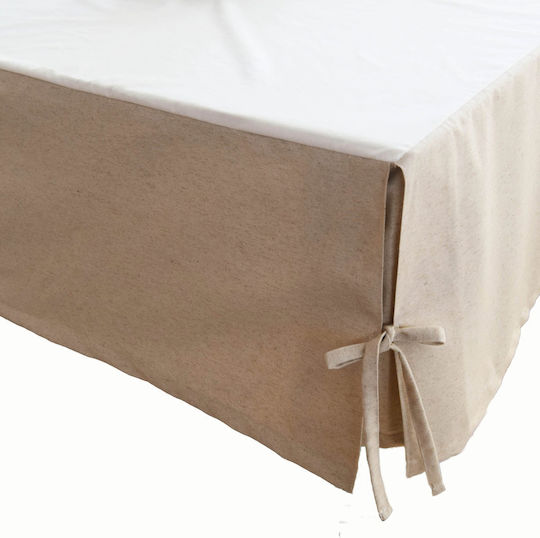 Decocraft Dekorationsstoff Baumwolle 90x200cm Beige