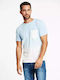 T-shirt μπλε παστέλ