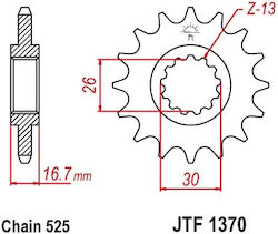 Honda Front Sprocket