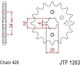 Yamaha Front Sprocket