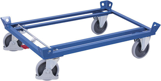 Variofit Plattformwagen for Load Weight up to 500kg in Blau Color