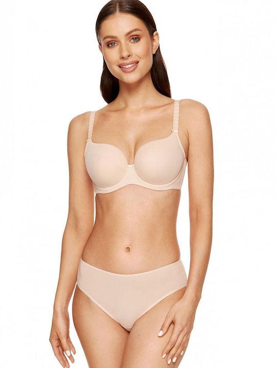 Gorteks B4 Bra with Light Padding Beige B4 Beige