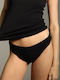 Βαμβακερά Women's Slip 3Pack Black