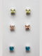 Silverline Set Earrings made of Silver with Stones