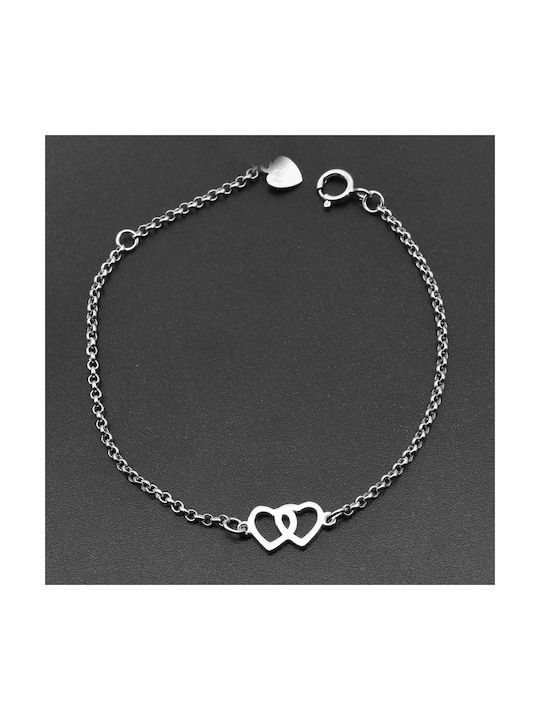 Kids Silver Chain Bracelet for Girl