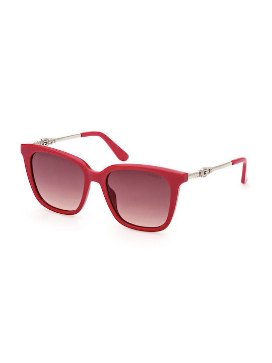 Guess Sonnenbrillen mit Rot Rahmen und Rot Verl...