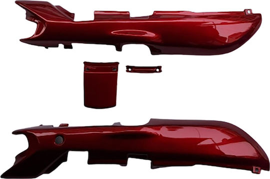 Strong Motorcycle Tail Plastic for Honda Astrea Grand 100 Red 2pcs