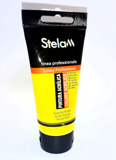 Stelan Acrylic Paint Set Yellow Pale 75ml 1Stück