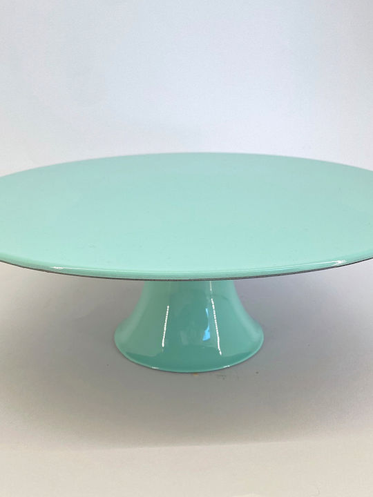 Riniotis Cake Stand Green 10x10x29cm