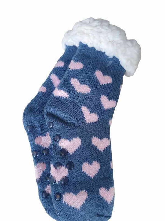 Fengi Kids' Slipper Socks Blue / Pink