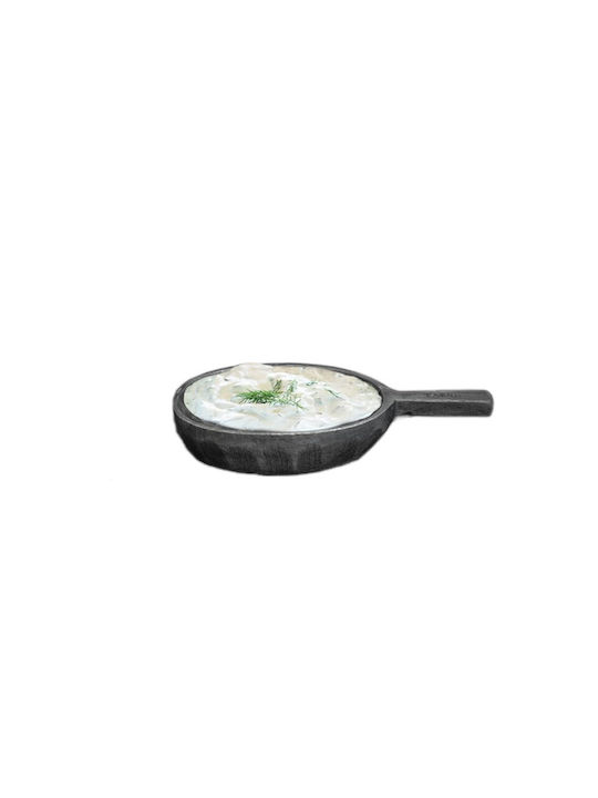 Nakaro Wood Wooden Salad Bowl Gray 28x14x4cm