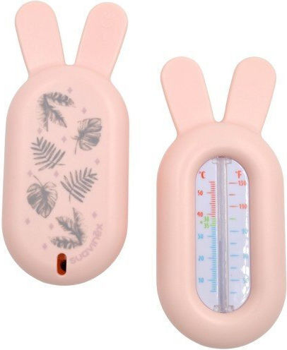 Suavinex Αναλογικό Θερμόμετρο Μπάνιου Safari 10°C έως 50°C Ροζ