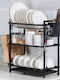 ForHome Scurgător De Chiuvetă Din Aluminiu 43.5x24x50cm