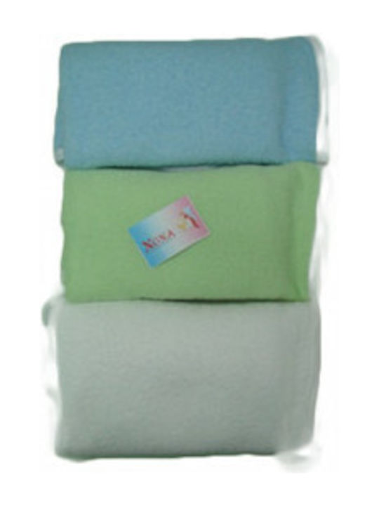 Nona Bebe Baby-Soßtuch 28x28cm 3 Stück