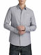 Bristum 2.0 Langärmlig Leinen Hemd Gray