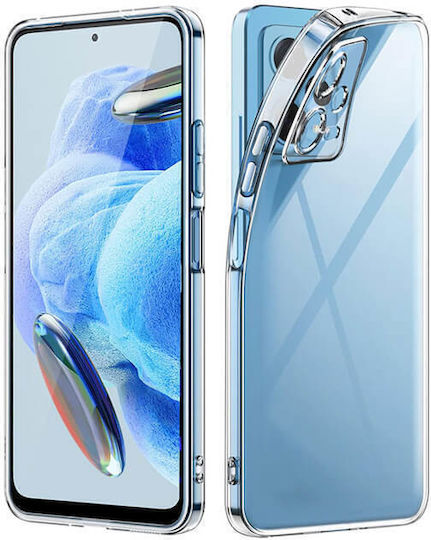 Orso Crystal Gel Umschlag Rückseite Silikon 0.6mm Transparent (Poco F5 / Redmi Note 12 Turbo)
